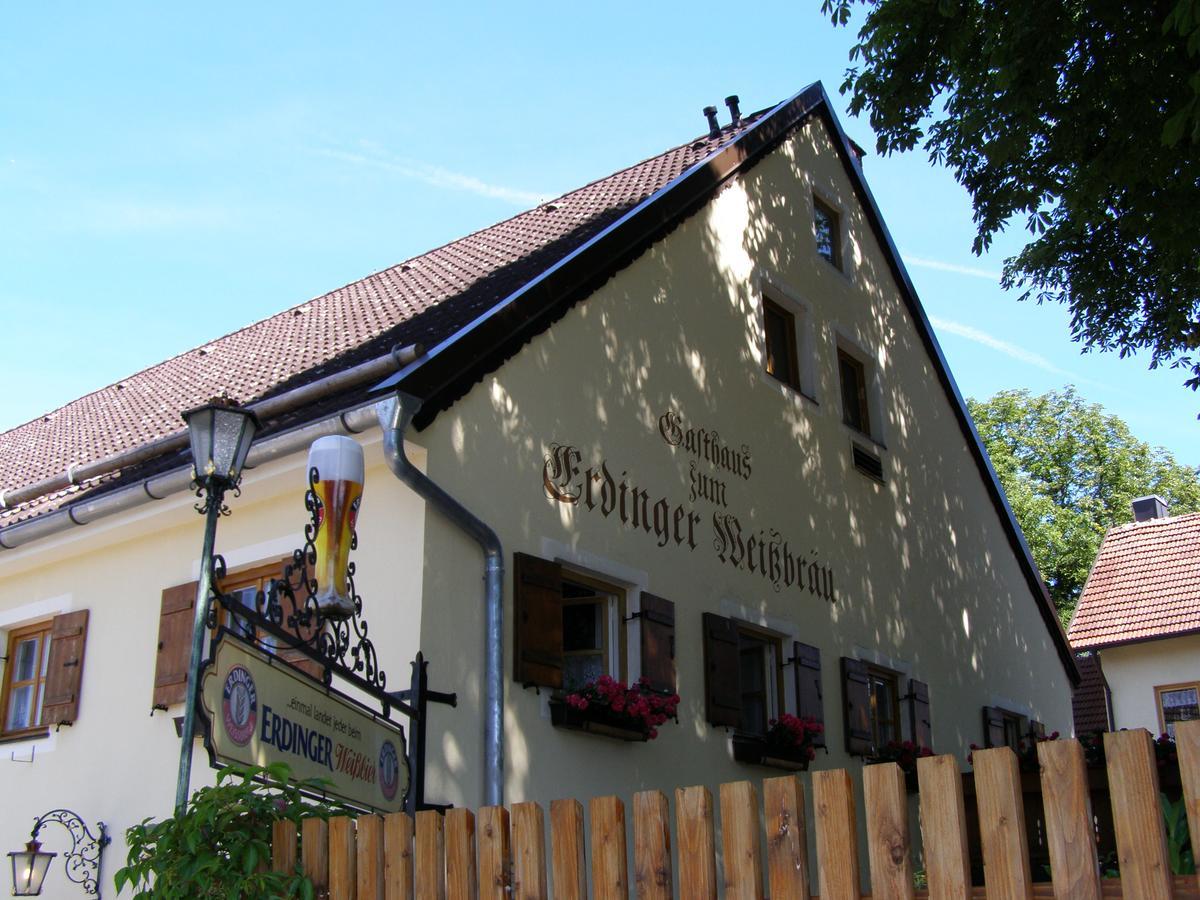 Hotel & Gaststaette Zum Erdinger Weissbraeu ミュンヘン エクステリア 写真